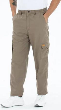 Kendindza Collection Cargohose Herren Cargohose Thermohose Dehnbund Winter Cargo Hose gefüttert Arbeitshose Bundhose Stretch Bund