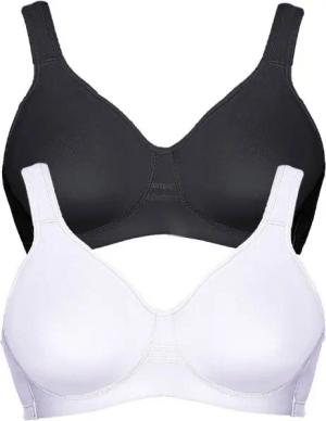 Viania Sport-BH 2er Pack Sport BH Workout (Spar-Set, 2-tlg) nahtlos