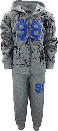 Hessis Freizeitanzug für Jungen Trainingsanzug mit sportlichem Design JF40