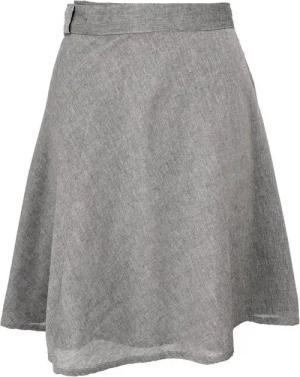 Guru-Shop Minirock Leichter Wickelrock, Boho Baumwoll-Sommerrock -.. alternative Bekleidung