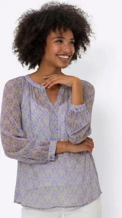 heine Klassische Bluse Chiffonbluse