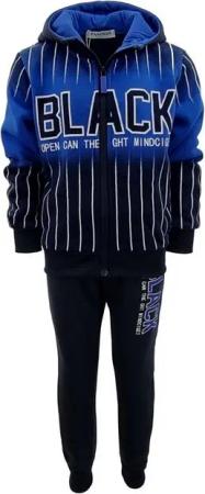 Fashion Boy Sweatanzug Freizeitanzug Sportanzug gefüttert, JF378