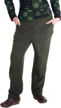 Vishes Fleecehose Warme Damen Hose Winterhose Haremshose ECO Fleecehose Thermohose Pluderhose, Pumphose