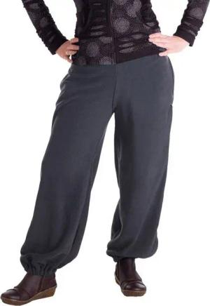 Vishes Fleecehose Warme Damen Hose Winterhose Haremshose Fleecehose Thermohose Pluderhose, Goa Style