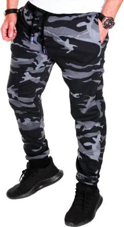 RMK Jogginghose Herren Sporthose Fitnesshose Trainingshose Camouflage Army Armee