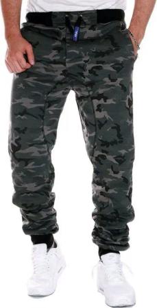 RMK Jogginghose Herren Sporthose Fitnesshose Trainingshose Camouflage Army Armee