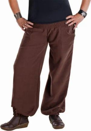 Vishes Fleecehose Warme Winter Thermohose Haremshose aus Fleece Hüfthose, Goa, Hippie Yoga Style