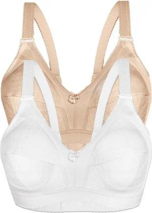Sassa Set: Soft-BH 2er Sparpack Soft-BH JACQUARD (Spar-Set, 2-tlg) -