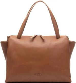 SID & VAIN Umhängetasche echt Leder Handtasche Schultertasche hell-tan ATLANTA, Umhängetasche Echtleder für Damen,Crossbody Bag hellbraun