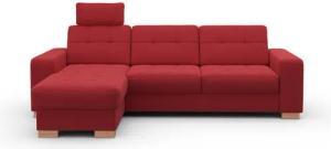 sit&more Ecksofa Quincy L-Form, wahlweise mit Bettfunktion und Bettkasten