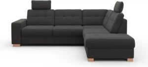 sit&more Ecksofa Quincy L-Form, wahlweise mit Bettfunktion und Bettkasten