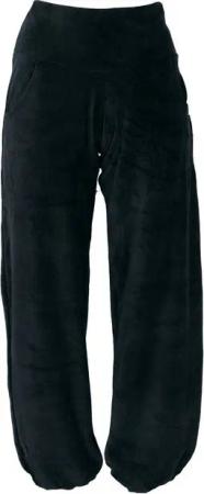 Guru-Shop Relaxhose Boho Samt Pluderhose, Wohlfühlhose, Yogahose -.. alternative Bekleidung