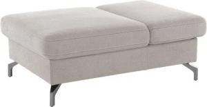 sit&more Hocker Brisbane, Fußhöhe 12 cm, mit Federkern und Klappfunktion