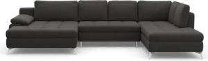 sit&more Wohnlandschaft Latigo U-Form, mit Mega-Recamiere, wahlweise mit Bettfunktion und Bettkasten