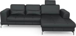 sit&more Ecksofa Bendigo L-Form, inklusive Sitztiefenverstellung, Bodenfreiheit 12 cm, in 2 Fußfarben