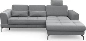 sit&more Ecksofa Bendigo L-Form, inklusive Sitztiefenverstellung, Bodenfreiheit 15 cm, 2 Fußfarben