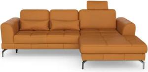 sit&more Ecksofa Bendigo L-Form, inklusive Sitztiefenverstellung, Bodenfreiheit 15 cm, 2 Fußfarben