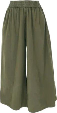 Guru-Shop Relaxhose Bequeme Palazzohose, weite Marlenehose, Boho.. alternative Bekleidung