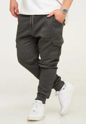 behype Jogginghose BHPIURA Herren Sporthose mit Cargotaschen Trainingshose Freizeithose
