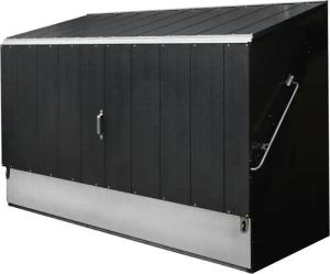 Trimetals Fahrradbox, BxTxH: 196x89x133 cm