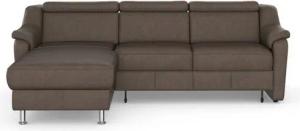 sit&more Ecksofa Freetown L-Form, inklusive Kopfteilverstellung und komfortablem Federkern