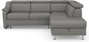 sit&more Ecksofa Freetown L-Form, inklusive Kopfteilverstellung und komfortablem Federkern