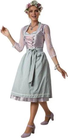 dressforfun Dirndl Frauenkostüm Midi-Dirndl Oberammergau Modell 1