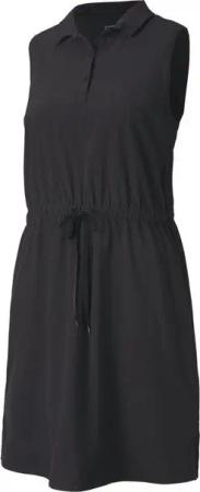 PUMA Sweatkleid Puma Golf Kleid Sleeveless Schwarz Damen
