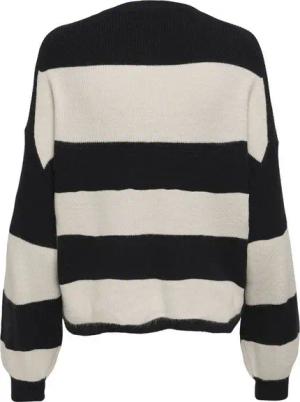ONLY Strickpullover ONLATIA L/S STRIPE PULLOVER KNT NOOS