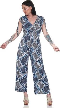 Aurela Damenmode Jumpsuit Damen Jumpsuit festlich & schick leichter Overall für warme Tage für eine maximale Körpergröße bis 1,68m tragbar