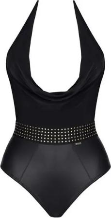 Demoniq Body in schwarz - L
