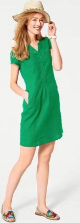 heine Etuikleid Leinenkleid