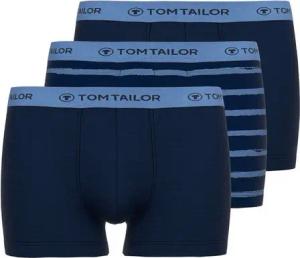TOM TAILOR Boxershorts Buffer (3er Pack) mit Logobund