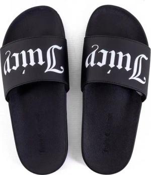 Juicy Couture Badelatschen Juicy Couture Patti Slider Badepantolette vorgeformtes Fußbett