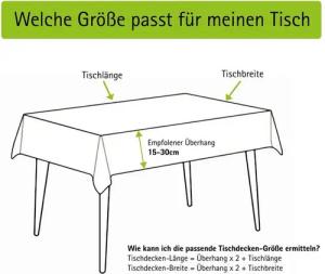 Fiora Gartentischdecke Wachstischdecke Wachstuch-Tischdecke Abwaschbar Tischdecken (1-tlg), Wasserabweisend Schmutzabweisend Abwischbar Wetterfest