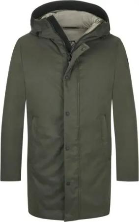 Milestone Parka MSLennon mit Logo Badge