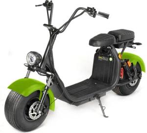 ENEWAY E-Scooter Coco II grün, 45,00 km/h, (Set, COCO II 2000W 45 km/h 20AH Lithium), mit Straßenzulassung