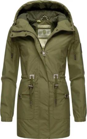 Navahoo Outdoorjacke Neophee Damen Übergangs Parka aus recycelten Materialien