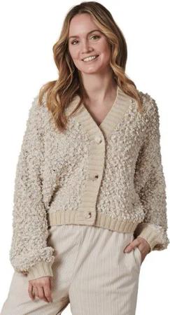 Zhrill Strickpullover GLORIA mit Bouclé-Struktur