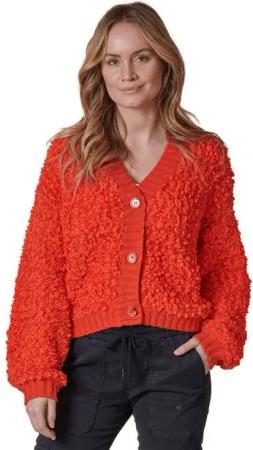 Zhrill Strickpullover GLORIA mit Bouclé-Struktur