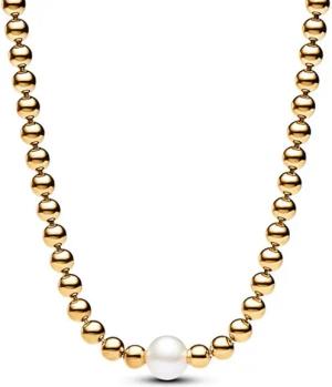 Pandora Collier PANDORA TIMELESS Collier mit Beads und Perle Gold 363176C01-