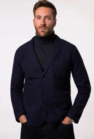 JP1880 Sakko JP 1880 Stricksakko Wollstrick Business bis 7 XL