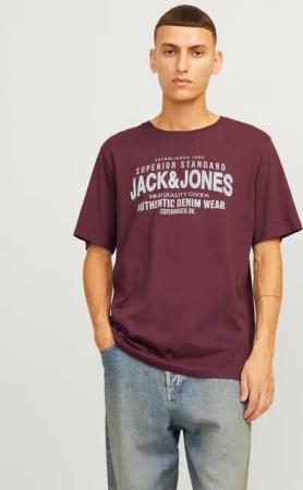 Jack & Jones Rundhalsshirt JJJEANS TEE SS O-NECK
