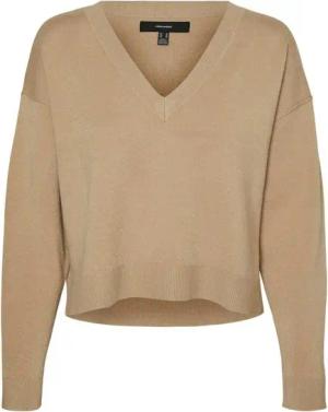 Vero Moda Strickpullover VMGOLD LINK (1-tlg) Plain/ohne Details