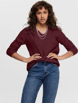 ONLY V-Ausschnitt-Pullover ONLCAMILLA V-NECK L/S PULLOVER KNT NOOS