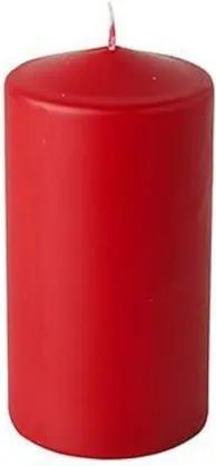 PAPSTAR GmbH Stumpenkerze 6 Stumpenkerzen 6x11,5cm - rot