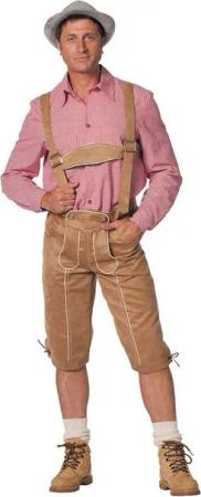 Wilbers Trachten-Kostüm Wiesn Trachtenlederhose Oktoberfest Kostüm Bayern Outfit Männer Party
