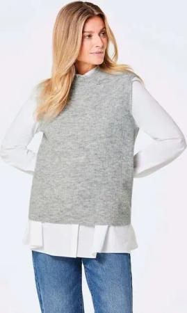GOLDNER Strickpullover Pullunder