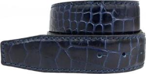 BELTINGER Ledergürtel Gürtel mit Krokoprägung ohne Schnalle 4 cm - Leder-Gürtel für Damen He (1-St)