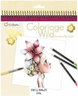 Avenue Mandarine Malblock Coloriage Wild Emmanuelle Colin - Teile 1-7 verfügbar